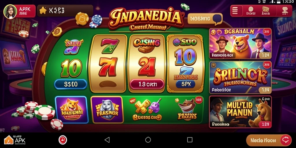 Screenshot menampilkan tampilan antarmuka permainan yang menarik.