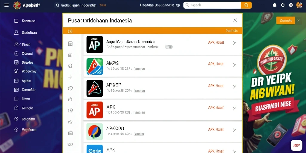 Tampilan halaman utama yang sederhana dan mudah dinavigasi.