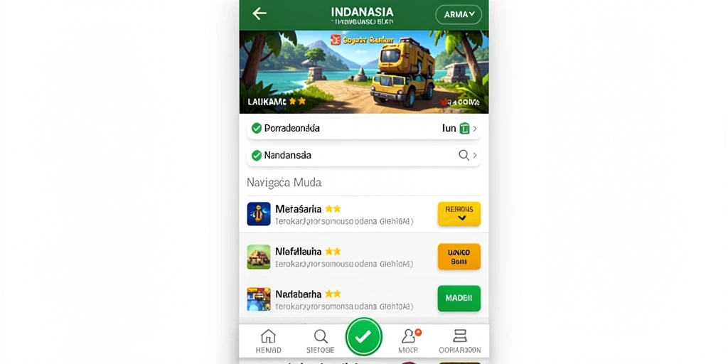 Screenshot menunjukkan tampilan menarik dari game AJO89.