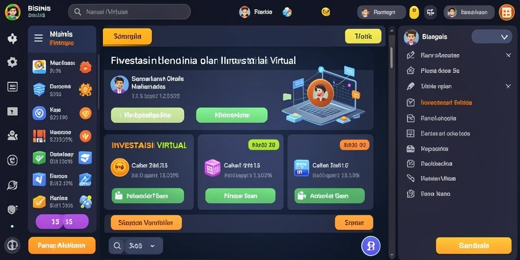 Tampilan awal aplikasi IDKLUB yang menarik.