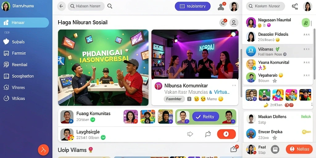 Tampilan antarmuka yang sederhana dan intuitif.