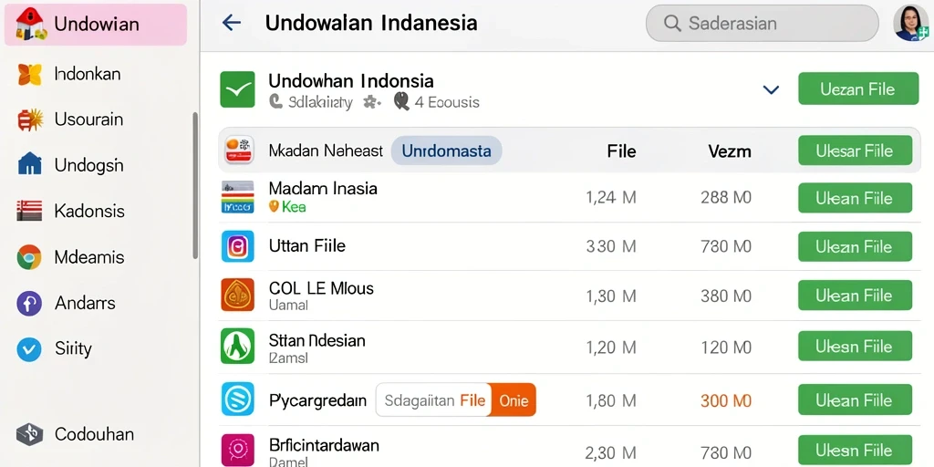 Tampilan antarmuka yang menarik dan mudah digunakan.