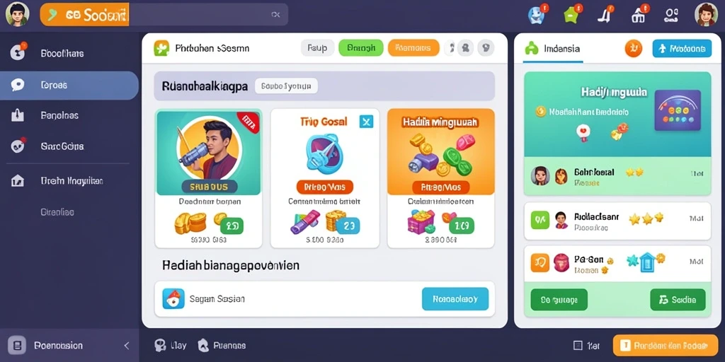 Tampilan antarmuka yang menawan dan mudah digunakan.