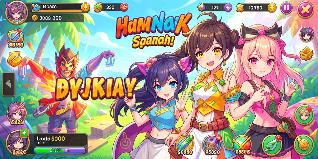 Screenshot menampilkan layar permainan slot dengan tema luar angkasa.