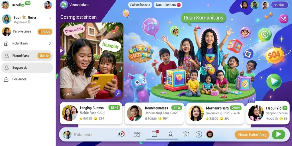 Tampilan antarmuka yang menarik dan user-friendly.