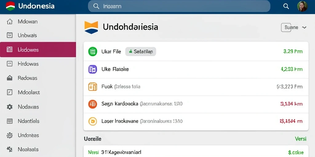 Tampilan antarmuka yang menarik dan mudah digunakan.