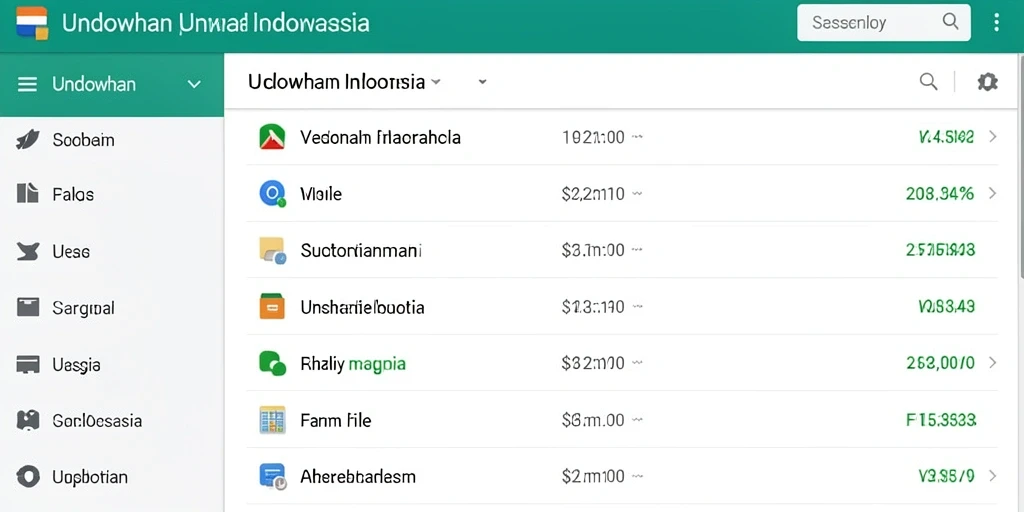 Tampilan antarmuka yang user-friendly dan menarik.