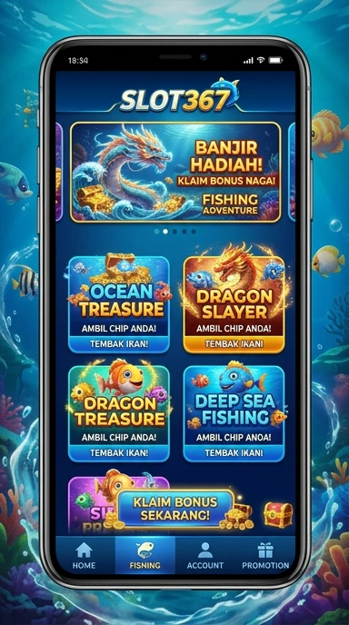 Pratinjau antarmuka slot367 — aplikasi APK resmi Android v4.1.8